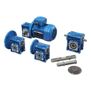 Transmission efficiency of NMRV worm gear reducer