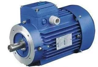 Explain the calculation method for the number of poles and speed of three-phase asynchronous motors